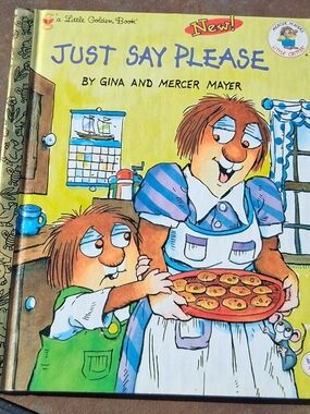 Little Golden Book - Just Say Please by Gina and Mercer Mayer